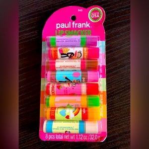 Super rare Y2K Paul Frank lip smackers set